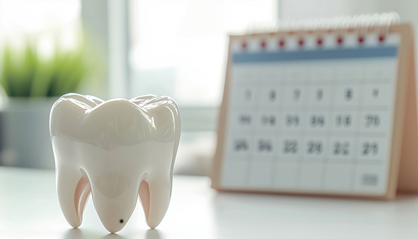 抜歯してから回復を待つイメージ