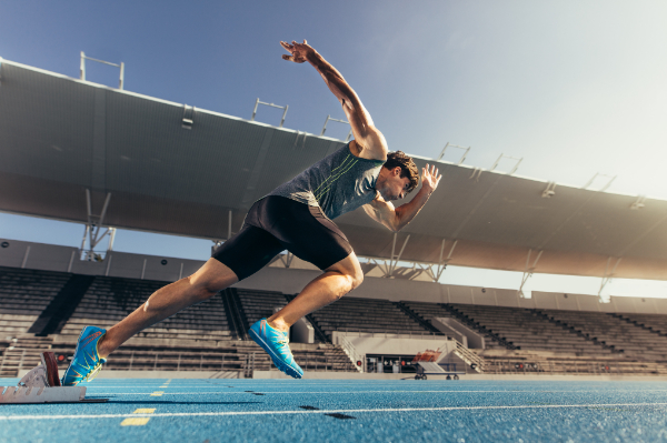 スポーツ歯科のお陰でパフォーマンスが向上した男性