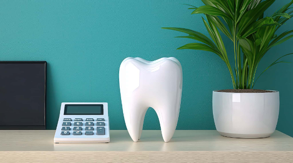 奥歯をセラミックにする場合にかかる費用のイメージ