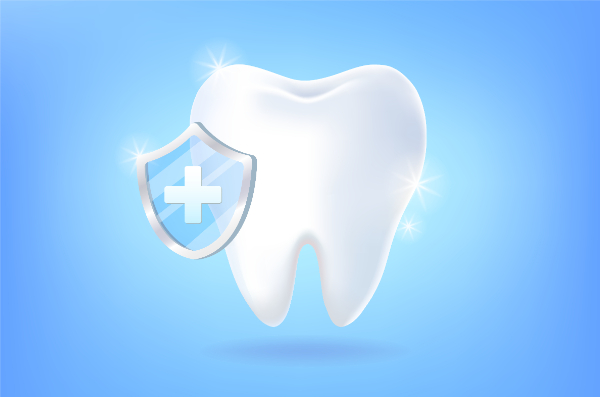 虫歯予防にフッ素を用いるイメージ