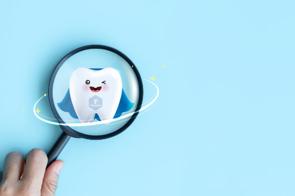 フッ素の主な効果を説明するイメージ