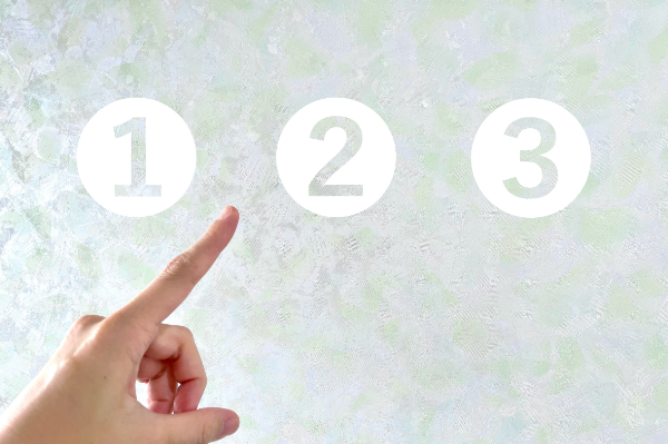 3つの数字を選ぶ人