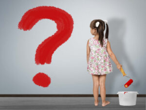 歯肉炎を放置するとどうなるのか考える子ども