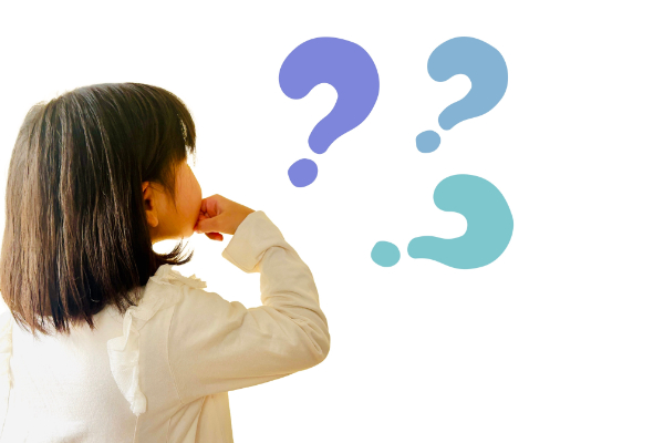 なぜ子どもは虫歯になりやすいのか考える様子
