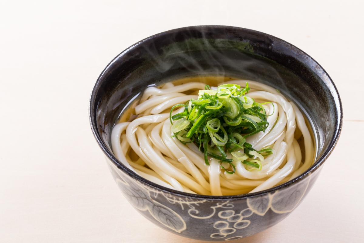 ホワイトニング後に食べていいうどん